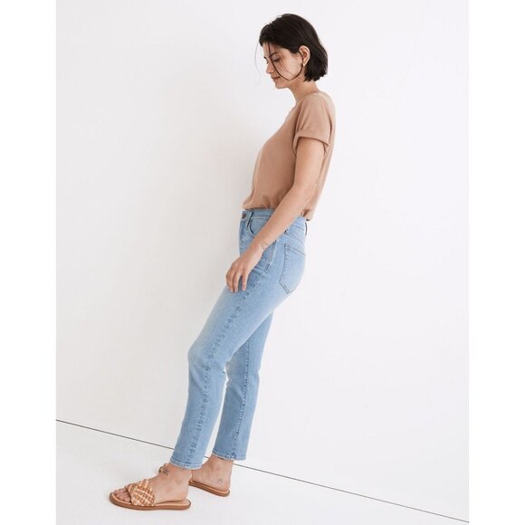 Madewell The Mid-Rise Perfect Vintage Jean in Alderton Wash Women's Size 23 NWT - Picture 7 of 16